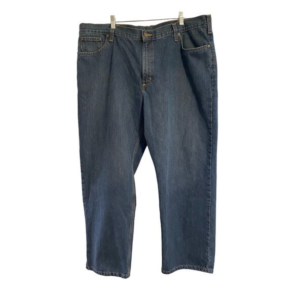 Carhartt Other - Carhartt Men's Relaxed Fit Straight Leg Blue Denim Jeans Size 42x30